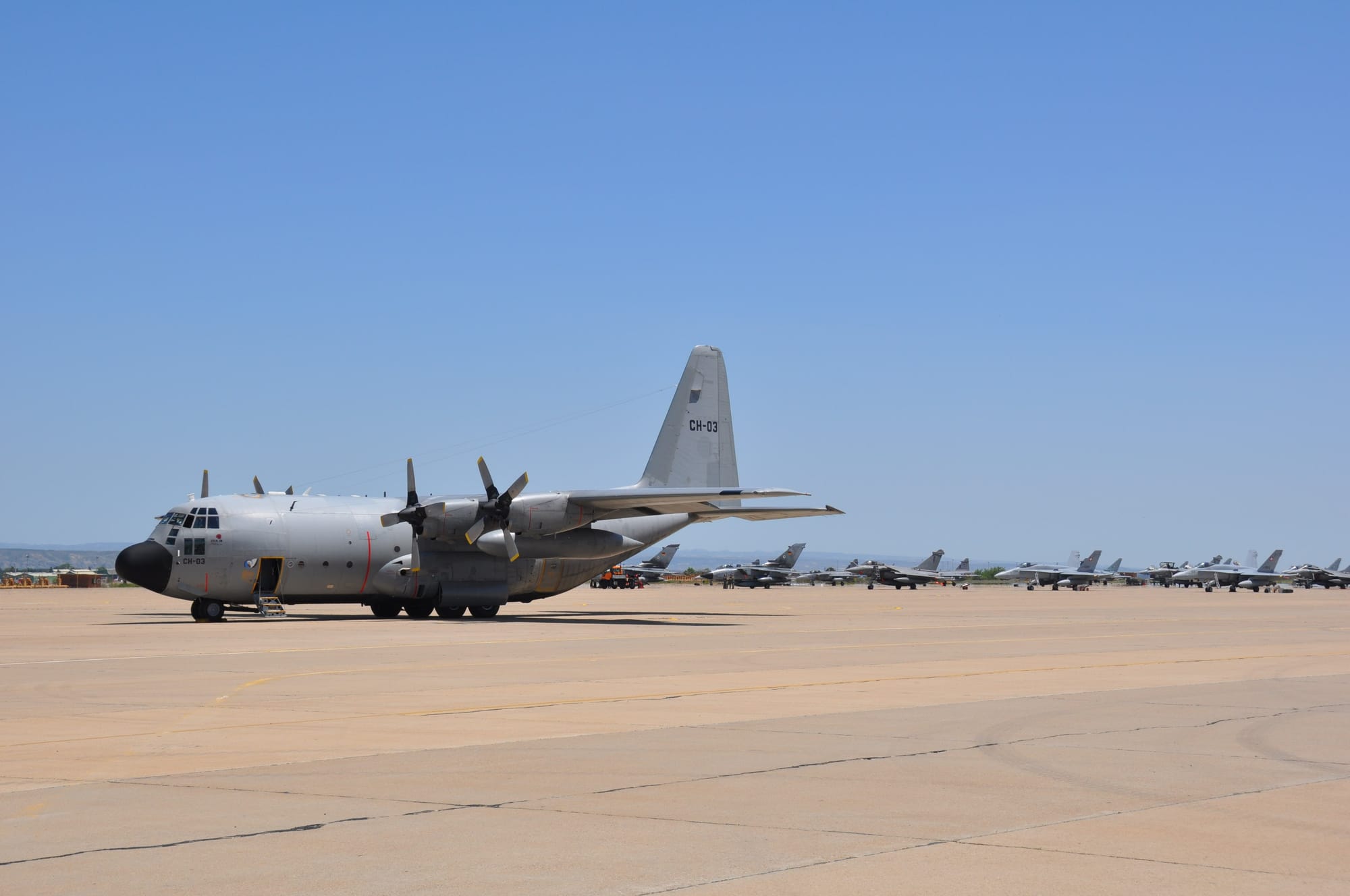 BELGIUM AIR FORCE C130 ZAZ