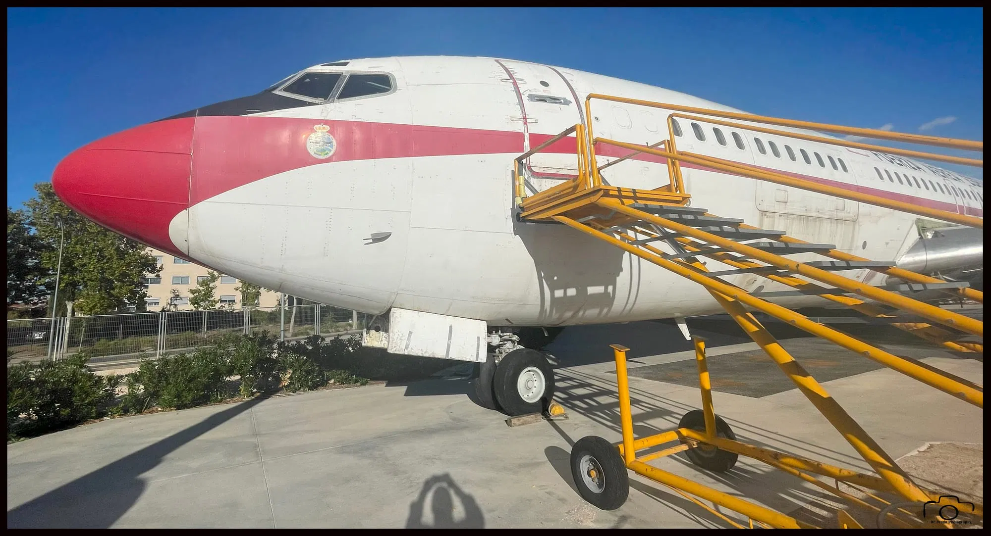 VISITAMOS EL B-707 DEL EJÉRCITO DEL AIRE TRASLADADO A LA UNIVERSIDAD JUAN CARLOS I EN MADRID