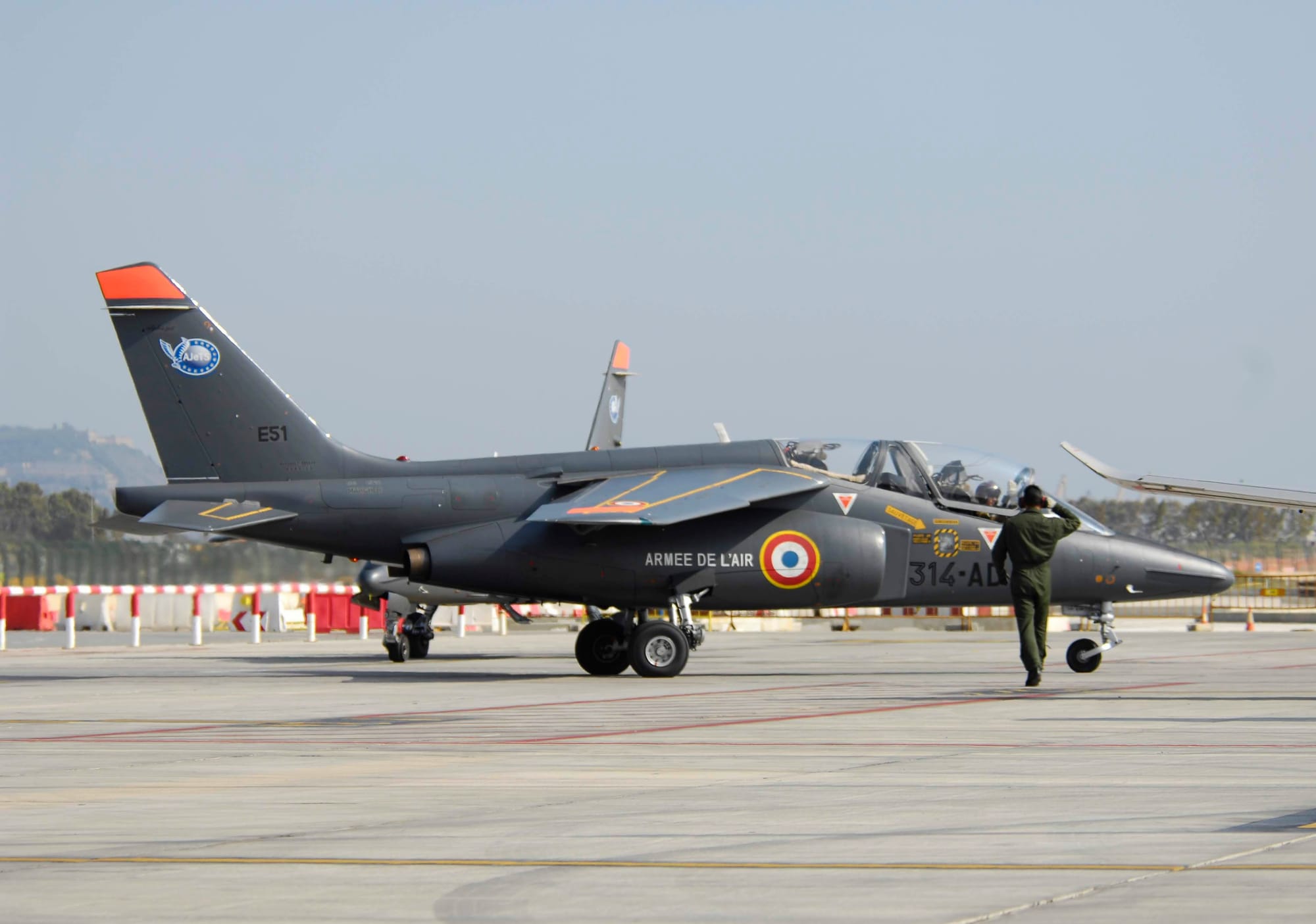 ARMEE DE L´AIR ALPHA JET- Barcelona Airport 2009