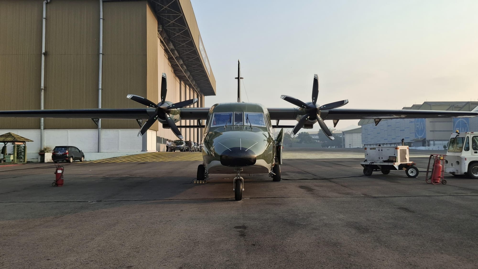 LARGA VIDA AL AVIOCAR NC-212 EN INDONESIA.