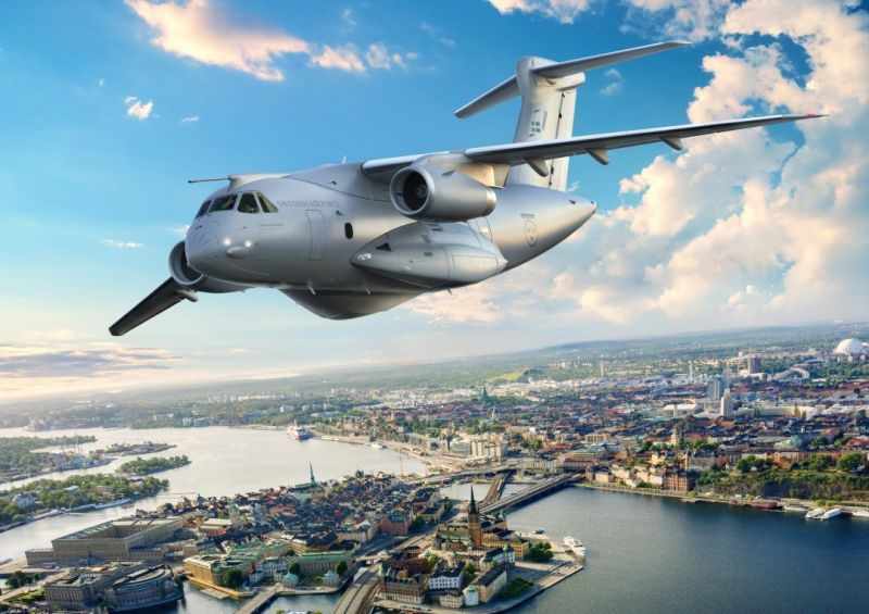 SUECIA SELECCIONA EL EMBRAER C-390 MILLENNIUM PARA MODERNIZAR SU ALA DE TRANSPORTE.