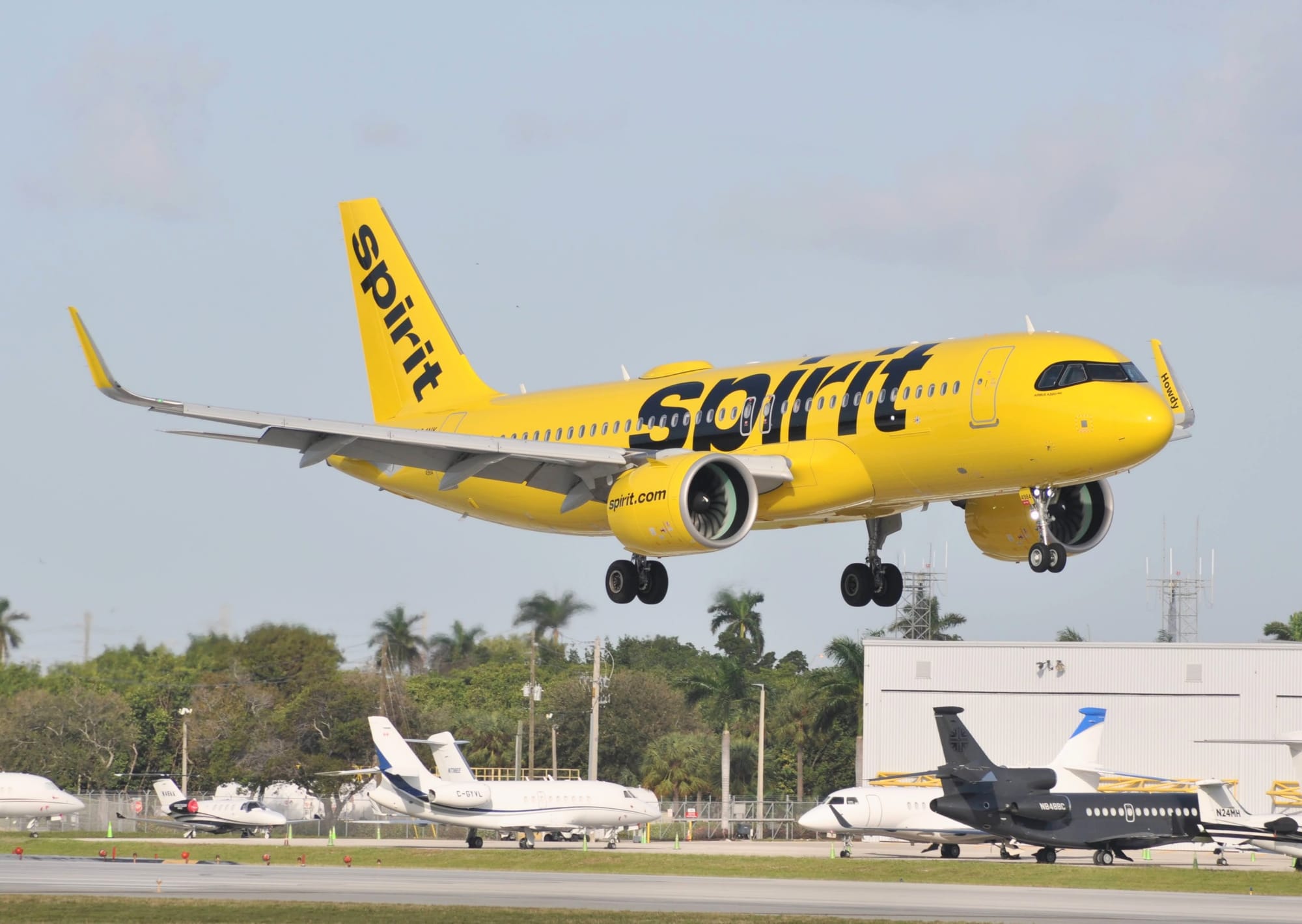 TIROTEADO EN HAITÍ UN A320 NEO DE LA COMPAÑÍA SPIRIT AIRLINES