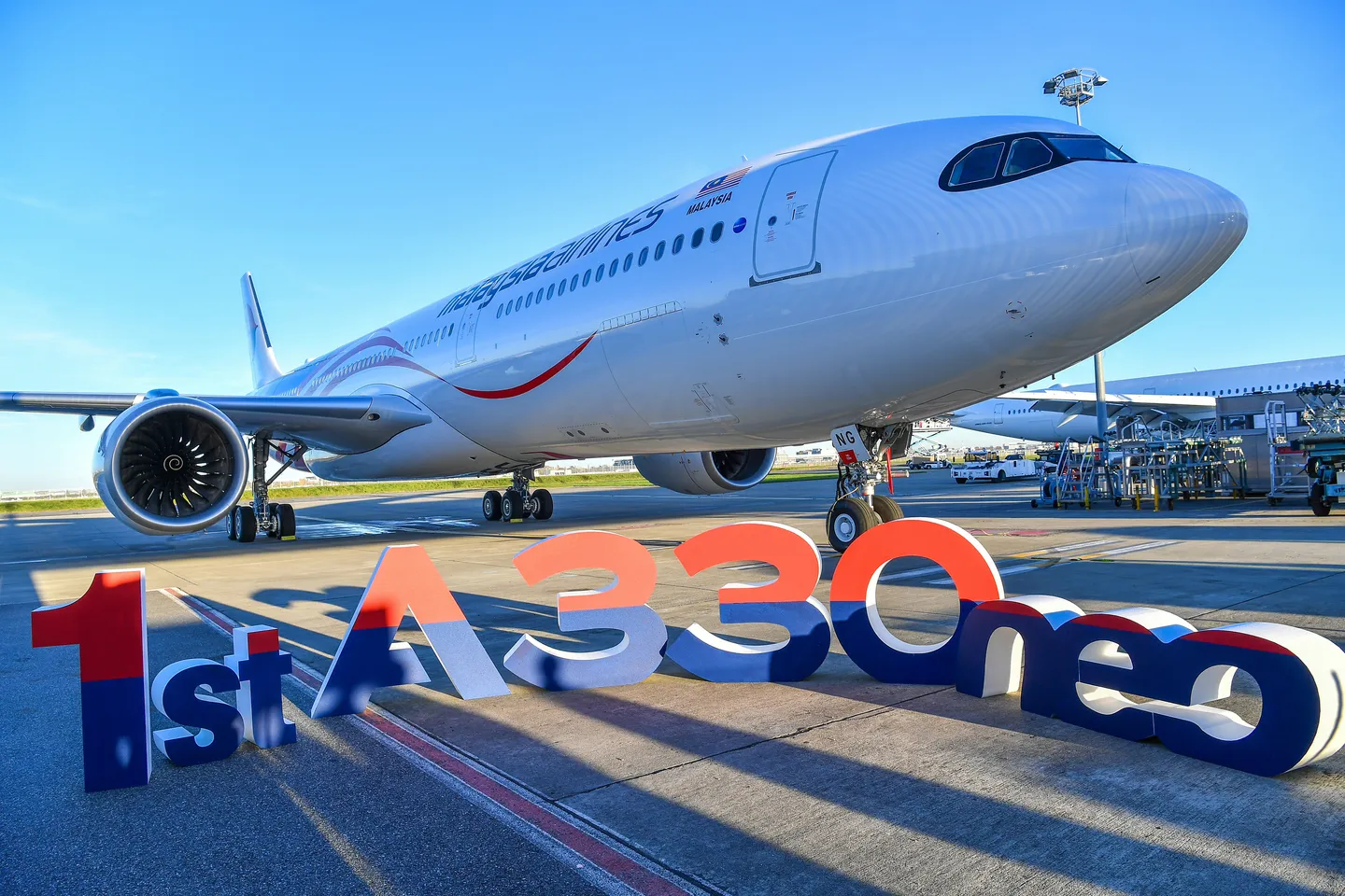 ENTREGA PRIMER A330 Neo A MALAYSIA AIRLINES