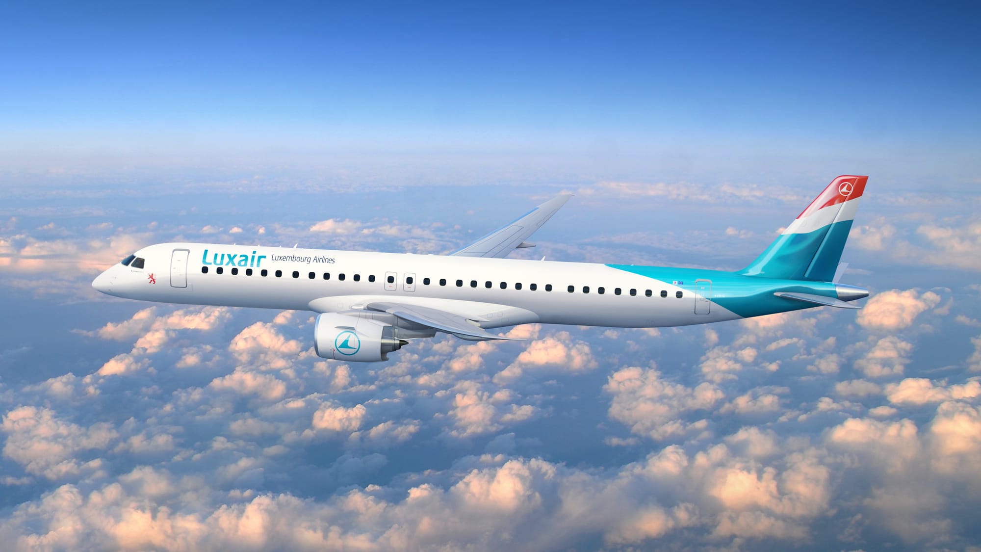 LUXAIR PIDE MAS EMBRAER E195-E2