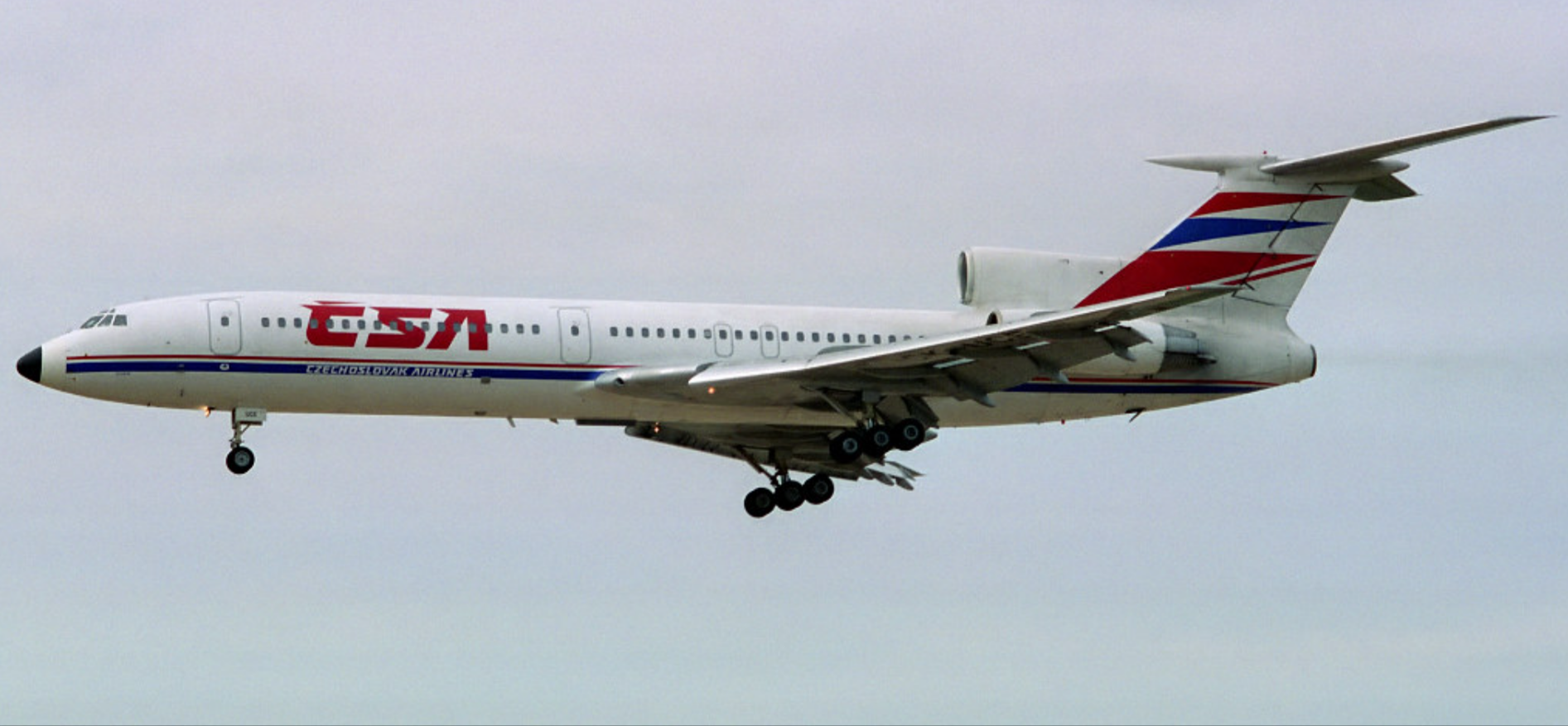 CSA TU-154M OK-UCE BCN 04/04/1994