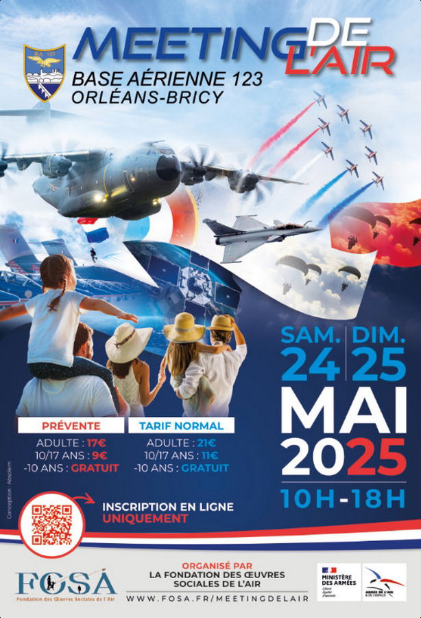 VISITA AIRSHOW BASE 123 ORLEANS-BRICY 2025