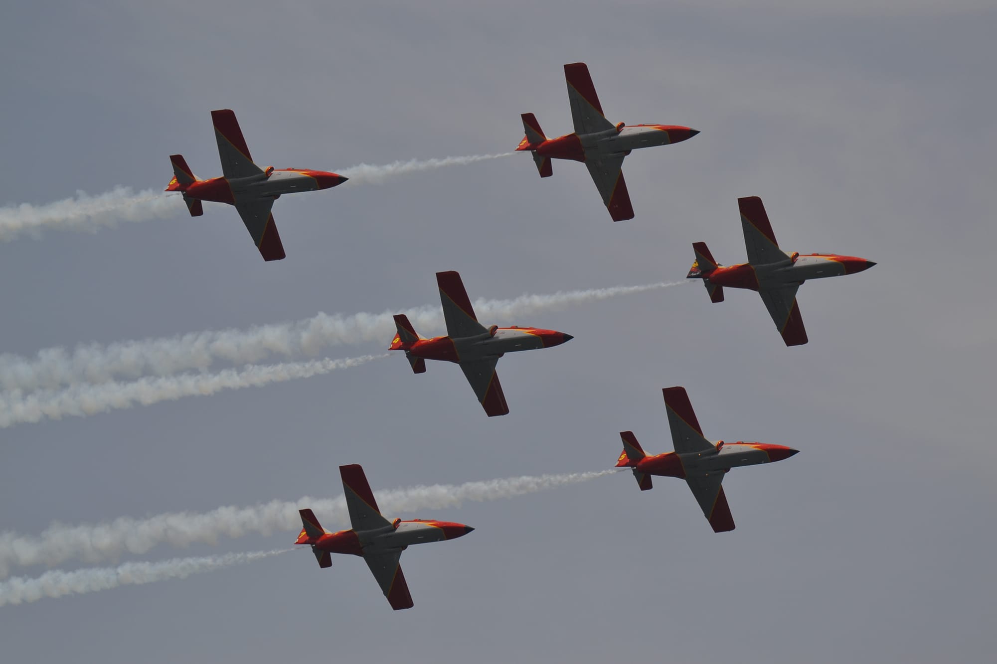 EL EJÉRCITO DEL AIRE Y DEL ESPACIO DESPIDE A LA PATRULLA ÁGUILA.