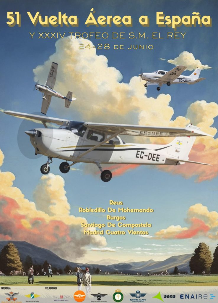 INICIO VUELTA AÉREA DE ESPAÑA.