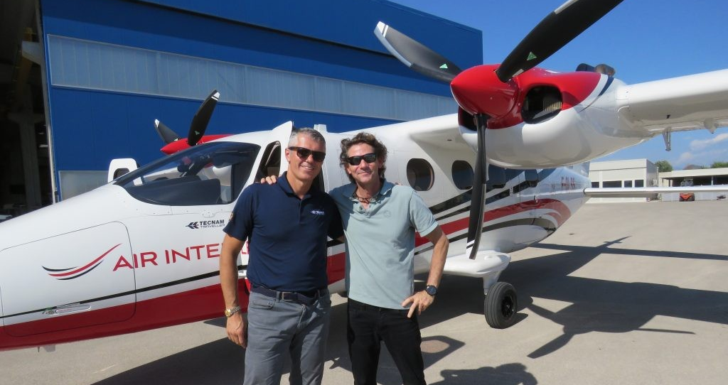 AIR INTER ILES INICIA VUELOS REGULARES CON TECNAM P2012 STOL