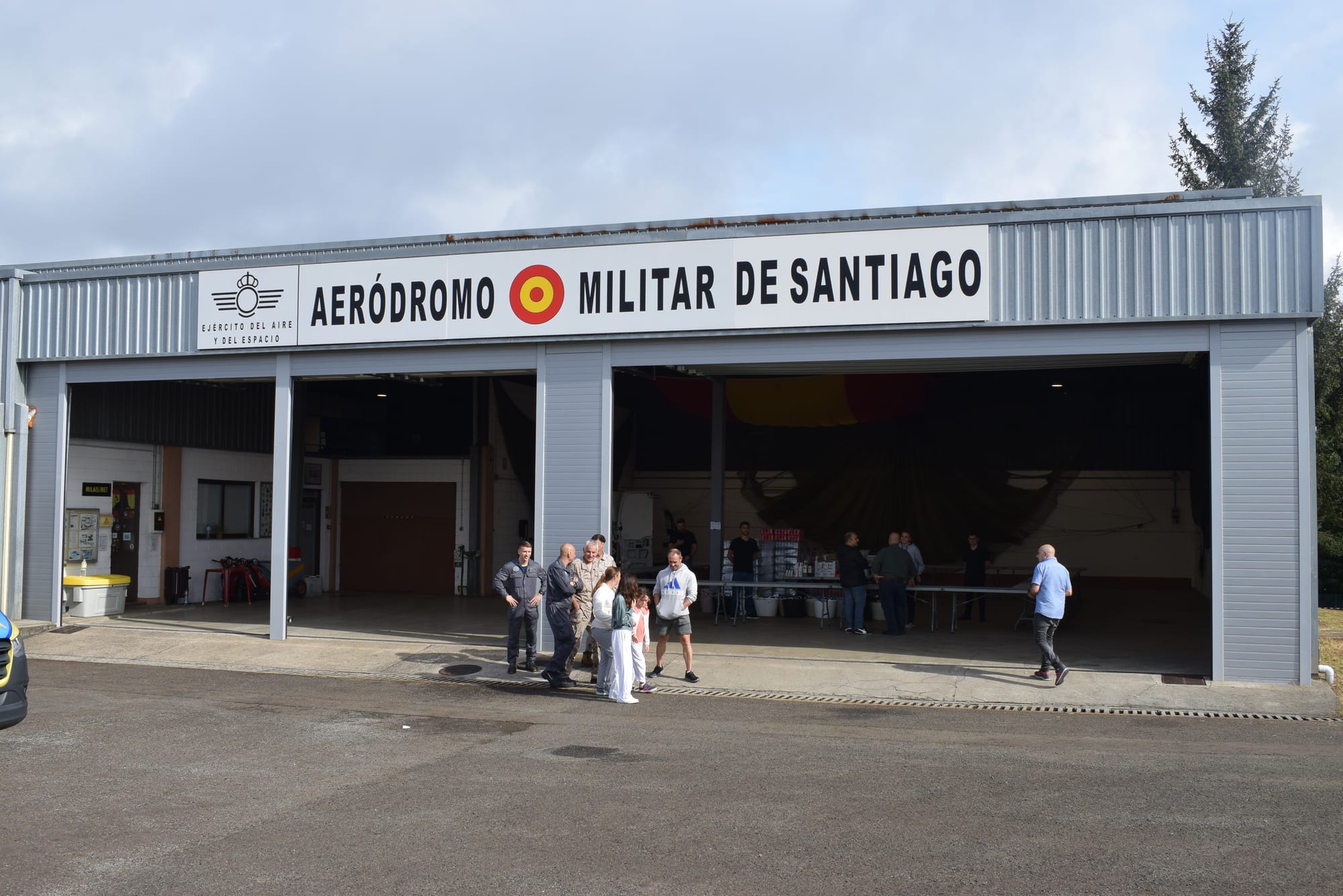 CELEBRACIÓN DEL 90 ANIVERSARIO AERÓDROMO MILITAR DE SANTIAGO DE COMPOSTELA.