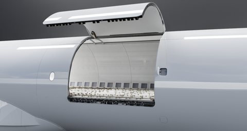 A350F: ¿QUÉ HACE QUE LA PUERTA DE CARGA DE CUBIERTA PRINCIPAL MÁS GRANDE DEL MUNDO SEA ESPECIAL?