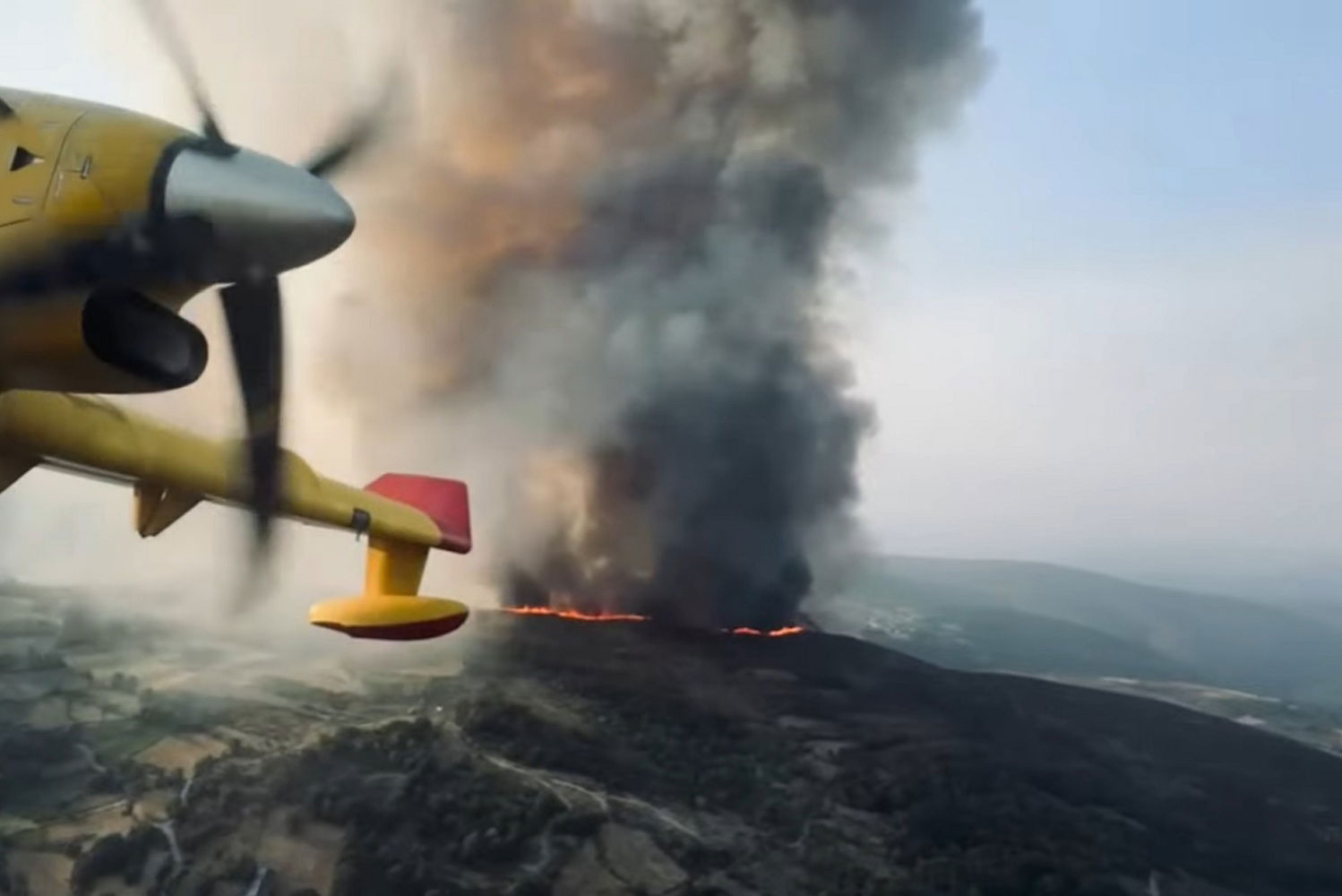EL 43 GRUPO DE FUERZAS AÉREAS DEL EJÉRCITO DEL AIRE Y DEL ESPACIO INTENSIFICA SU LABOR EN LA LUCHA CONTRA LOS INCENDIOS QUE ASOLAN ESPAÑA.