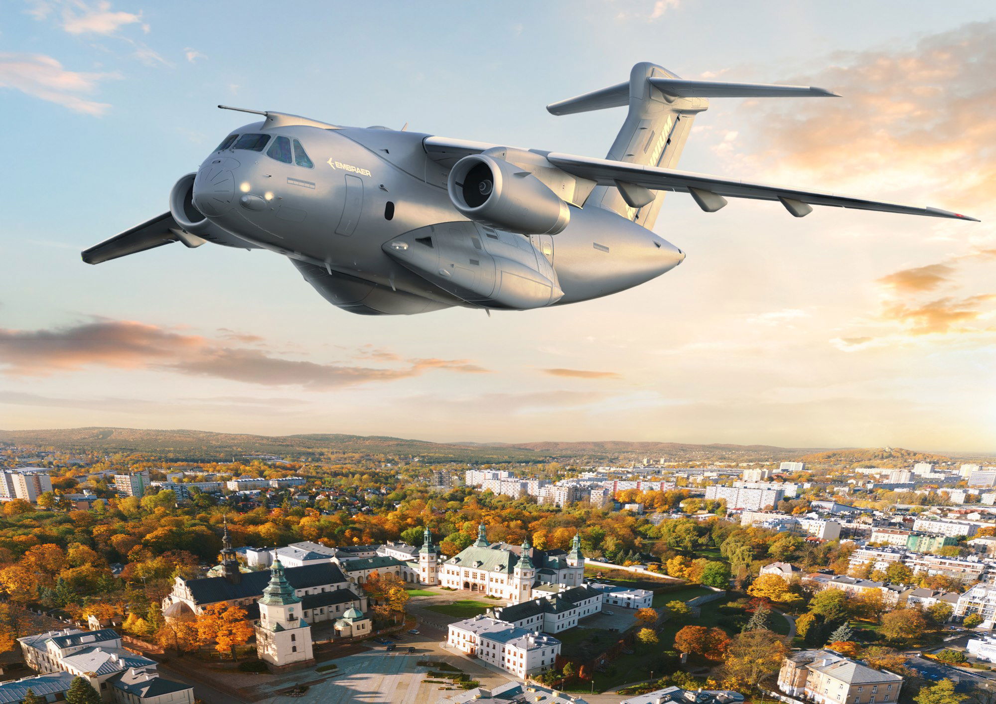 EMBRAER PROMOCIONARÁ EL AVIÓN MULTIMISIÓN KC-390 EN LA EXPOSICIÓN DE DEFENSA MSPO EN POLONIA.