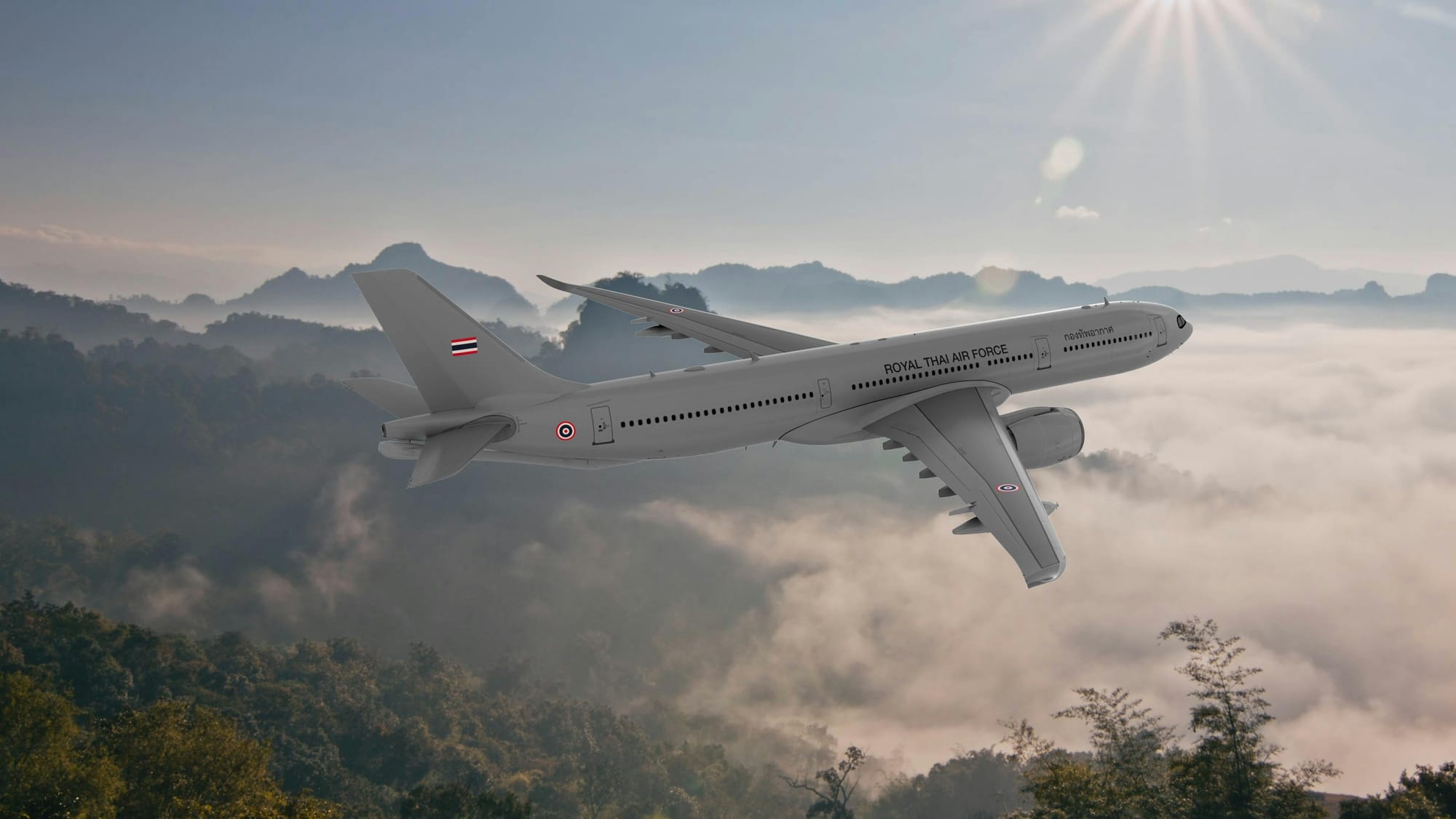 LA REAL FUERZA AÉREA TAILANDESA ENCARGA EL AIRBUS A330 MRTT+ DE PRÓXIMA GENERACIÓN.