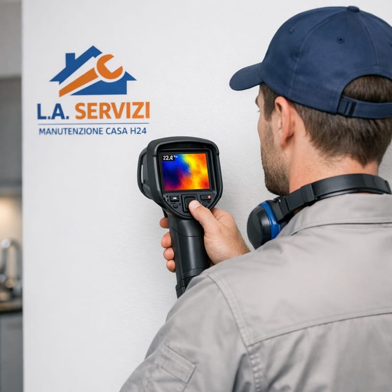 RICERCA PERDITE CON TERMOCAMERA