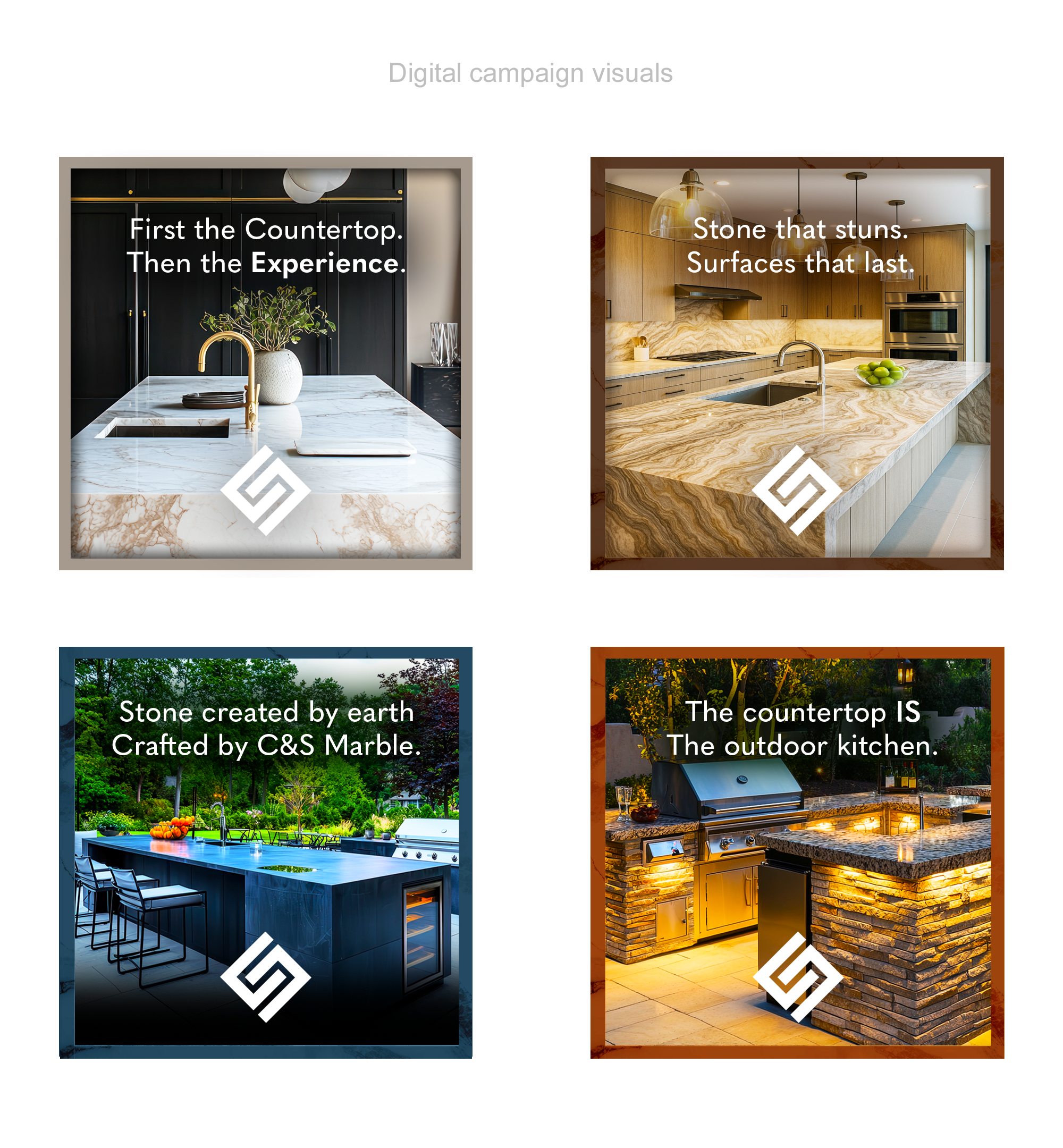 Brand identity, website, tagline development & social creative.