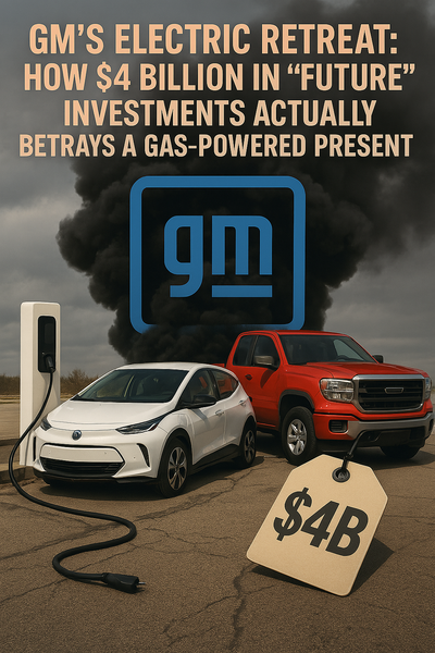 Profit Over Prophecy: How GM's $6 Billion Income Drop Forced Its EV Retreat