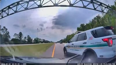 Florida Driver Shares Video of Deputy Allegedly Running Him Off the Road