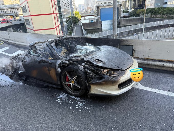 A Dream Up in Smoke: Japanese Man Saved for 10 Years to Buy a Ferrari—Only to Lose It in an Hour