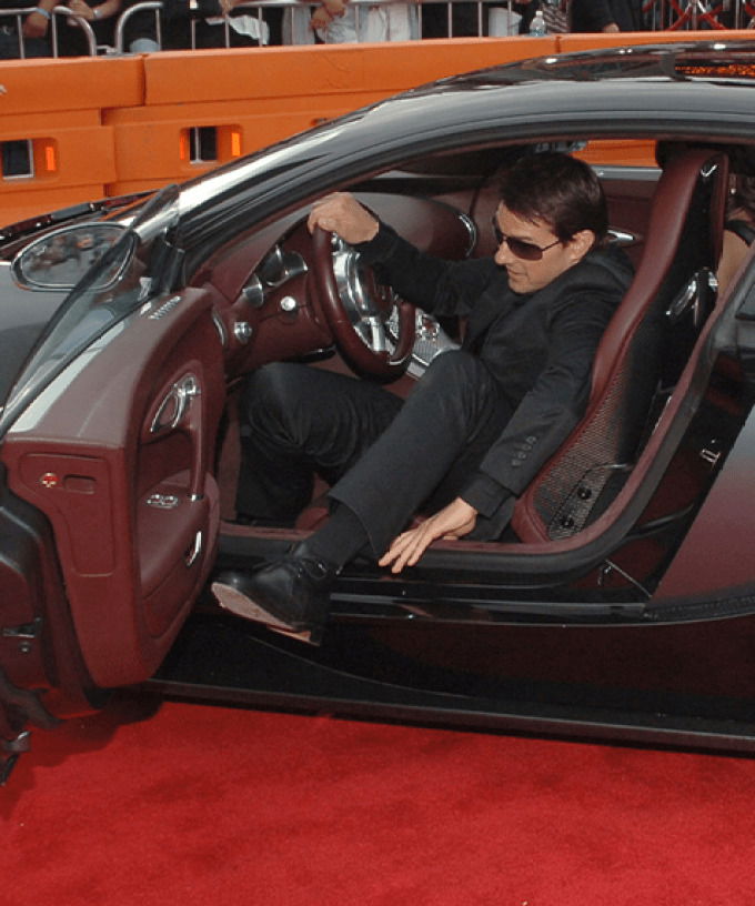 Want To Drive Like Tom Cruise? Here’s What It Costs To Rent His Bugatti Veyron For A Day
