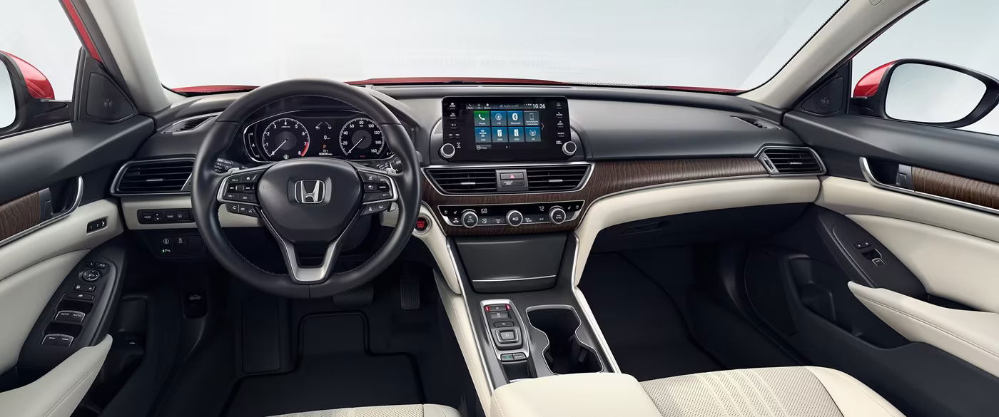 2022 Honda Accord dashboard Via Honda.