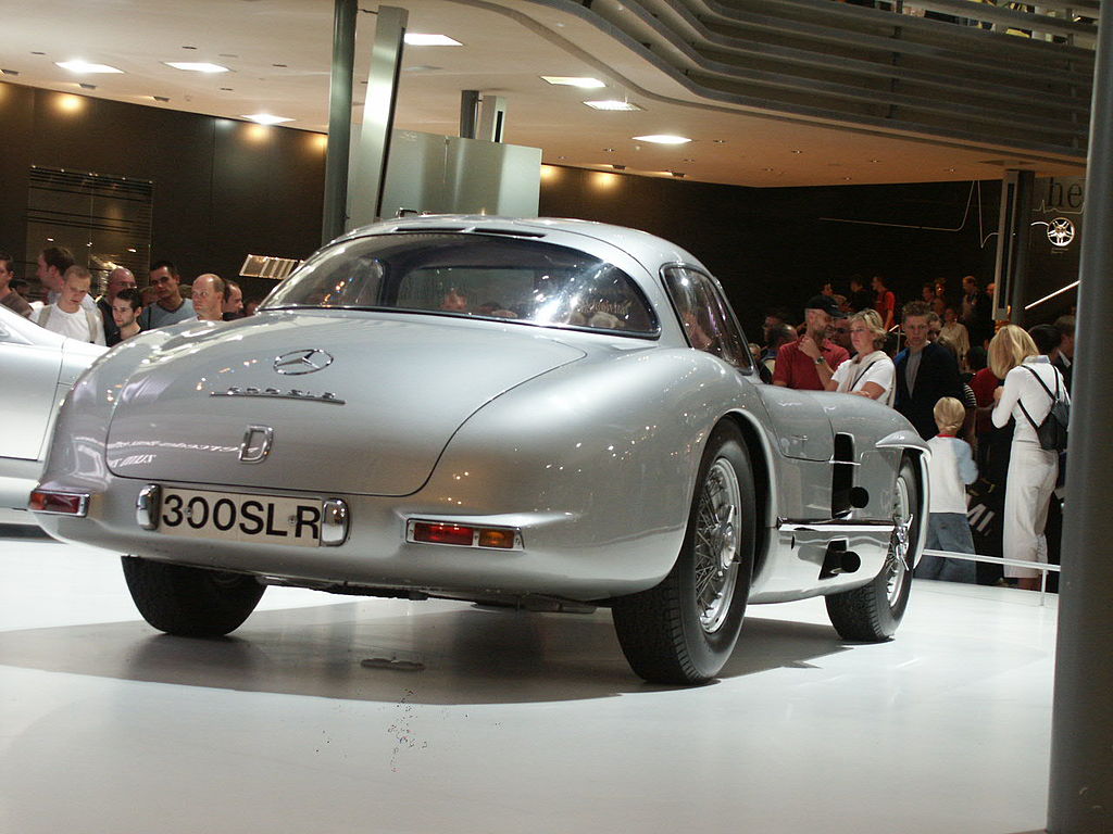 MercedesBenz300SLR rear Späth Chr. via Wikimedia is the most expensive classic car.