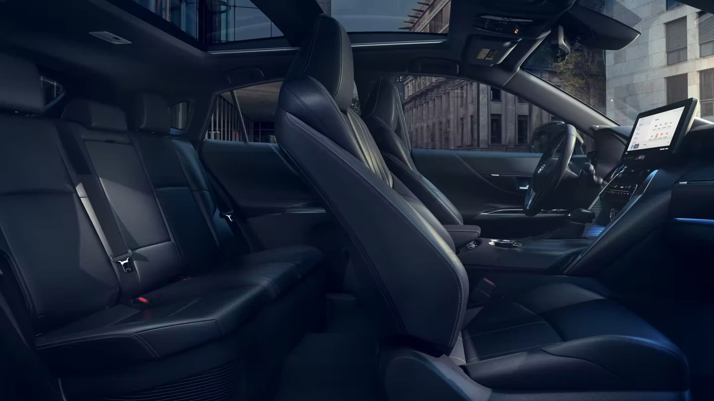 2023 Toyota Venza interior.