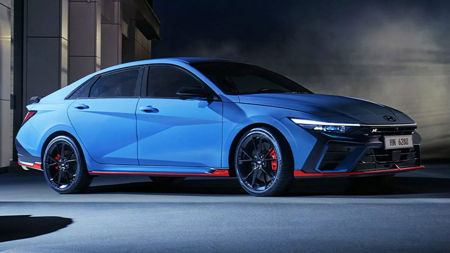 refreshed 2024 Hyundai Elantra N.