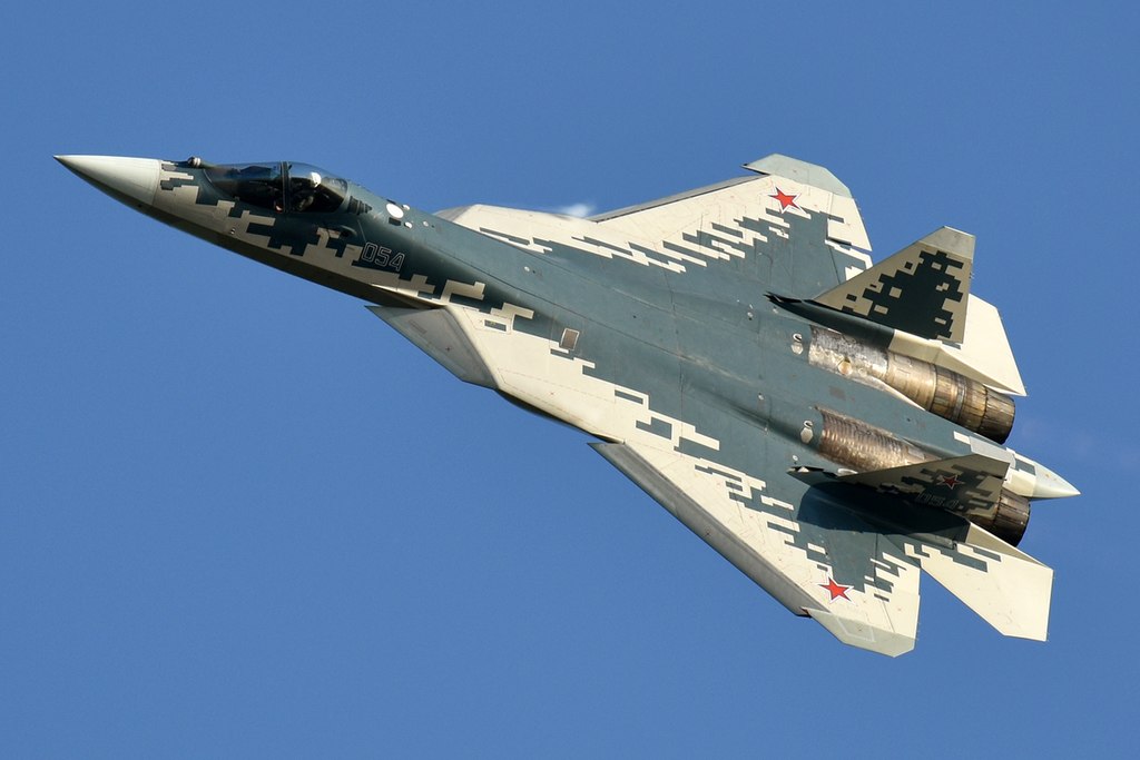 Sukhoi_Design_Bureau,_054,_Sukhoi_Su-57 Anna Zvereva via Wikimedia.