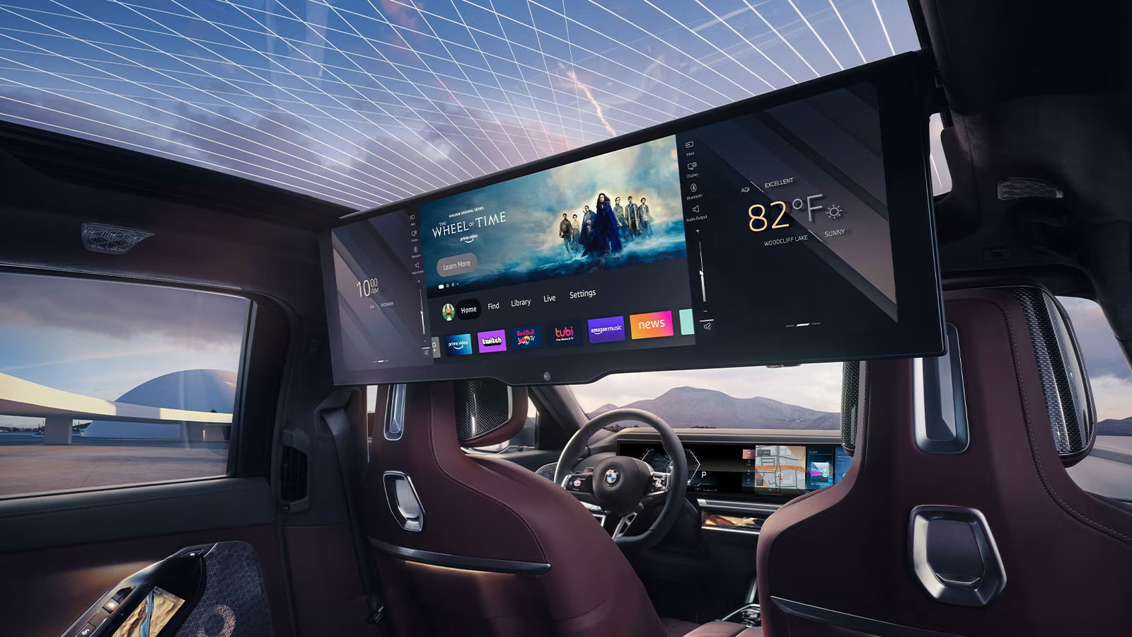 2023 BMW 7-Seies interior.