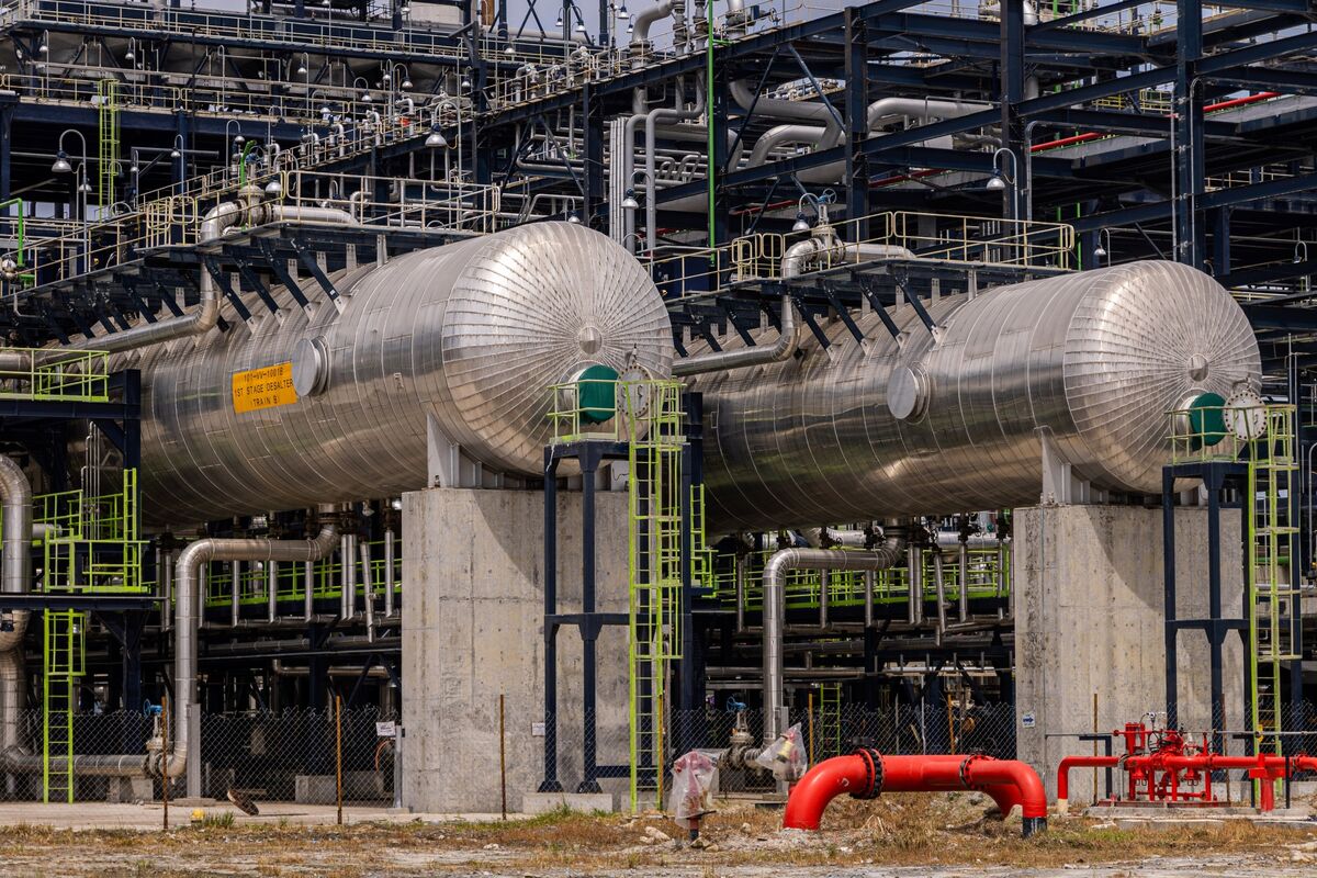 Dangote Refinery Via Bloomberg.