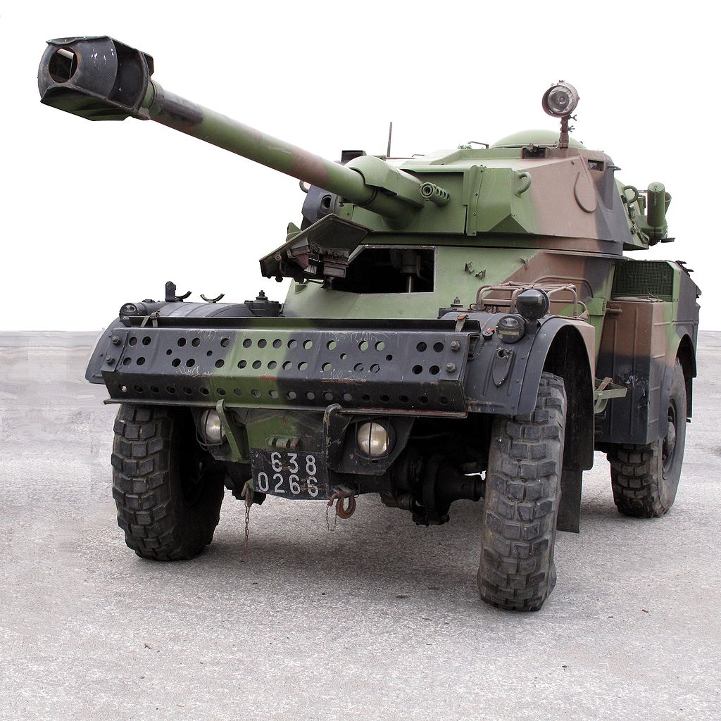 Nigerian combat truck, Panhard_AML-90 Rama via Wikimedia.