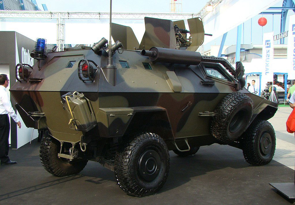 Nigerian army trucks, Otokar_Cobra_MSPO2012 Pibwl via Wikimedia