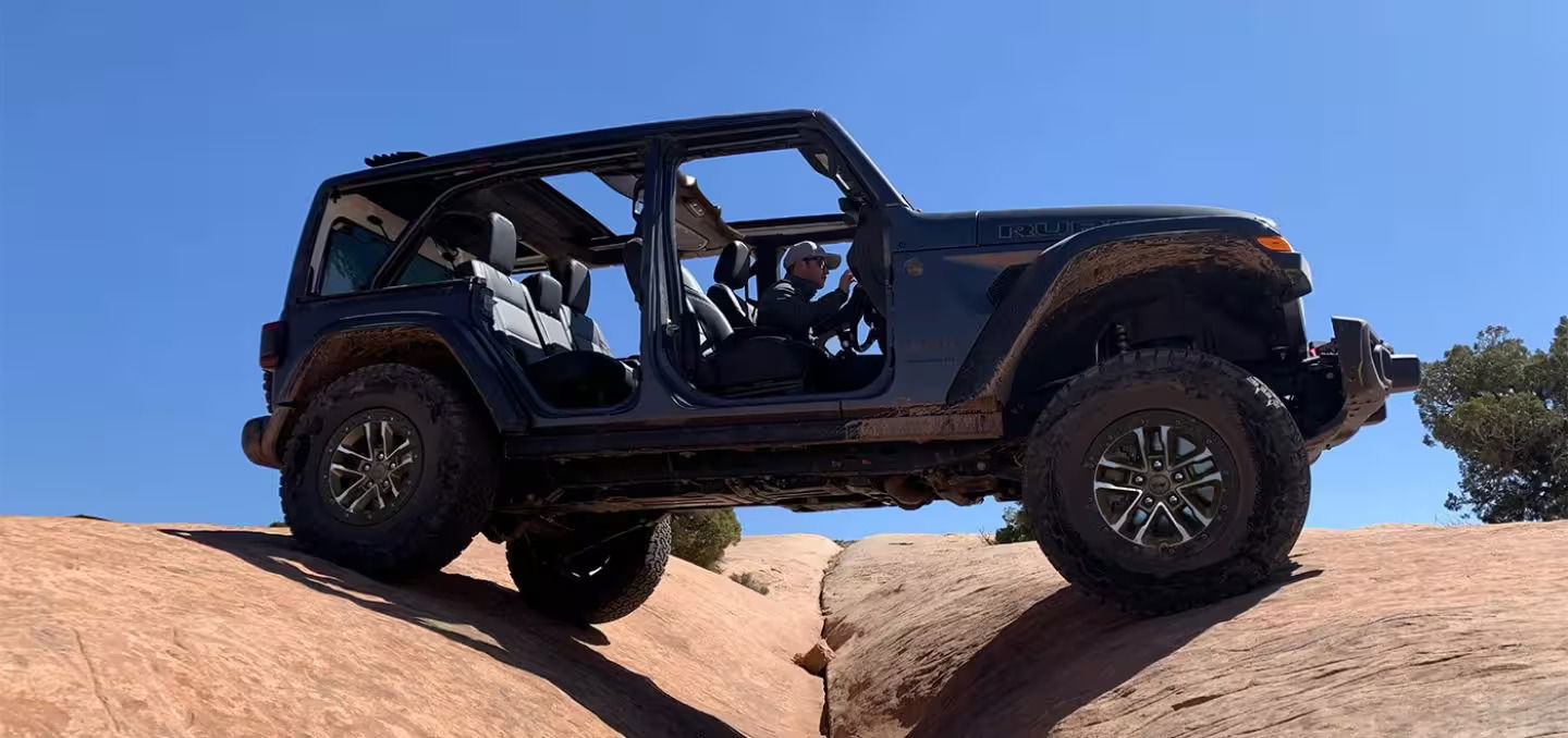 2024 Jeep Wrangler updated off-road capability.