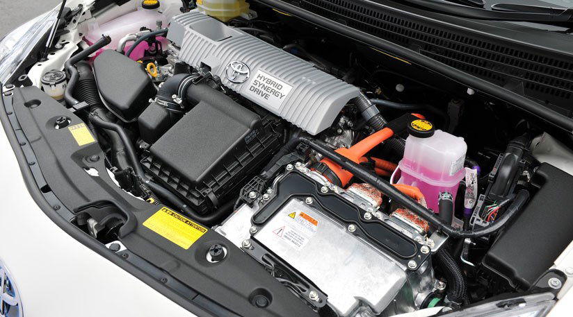 2009 Toyota Prius powertrain Via Car Magazine.