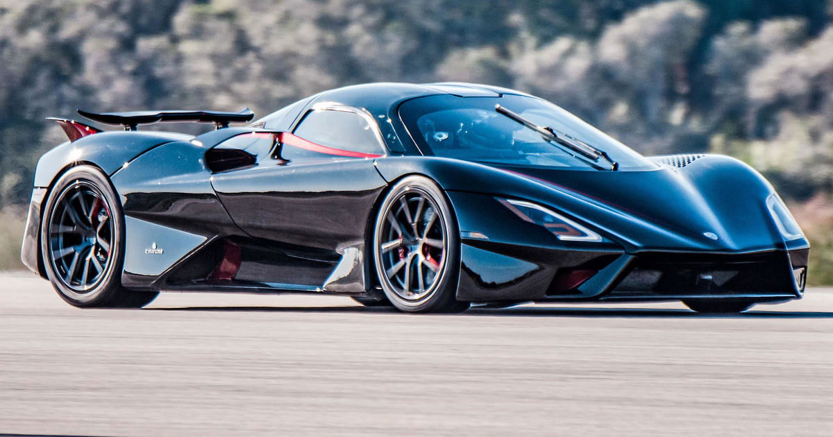 The world's highest horsepower cars - ssc-tuatara-kennedy Via CBS News.