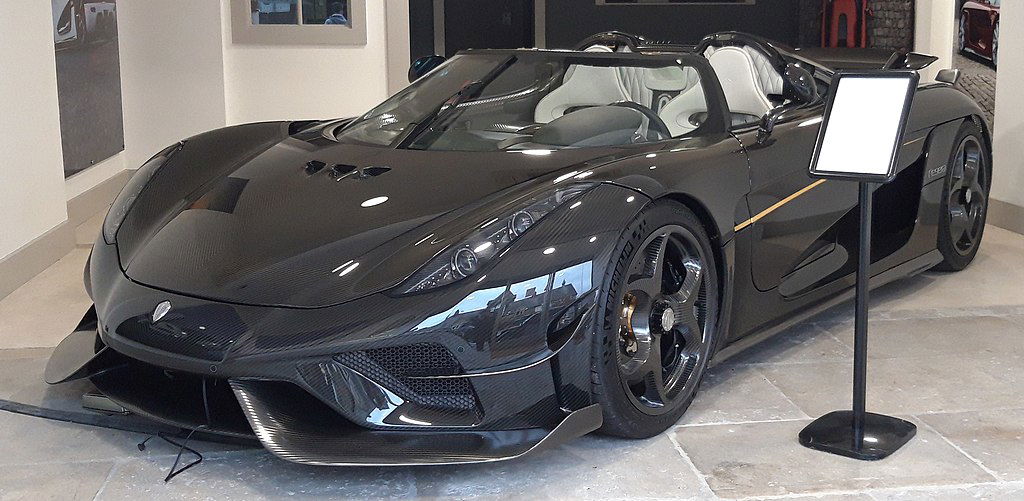 The world's fastest plug-in hybrid - Koenigsegg Regera MrWalkr via Wikimedia.