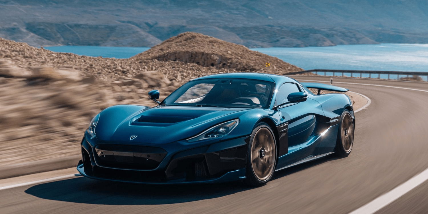 The top ten most powerful cars in 2023 - Rimac Nevera C2.