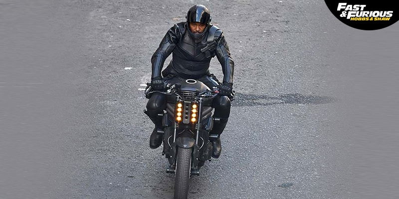 Brixton Lore's Triumph Speed Triple 1050R - Hobbs and Shaw.