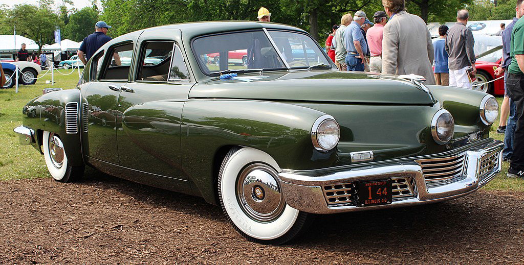 The most rarest cars in the world - 1948_Tucker_Torpedo_front,_concours Kevauto via Wikimedia.