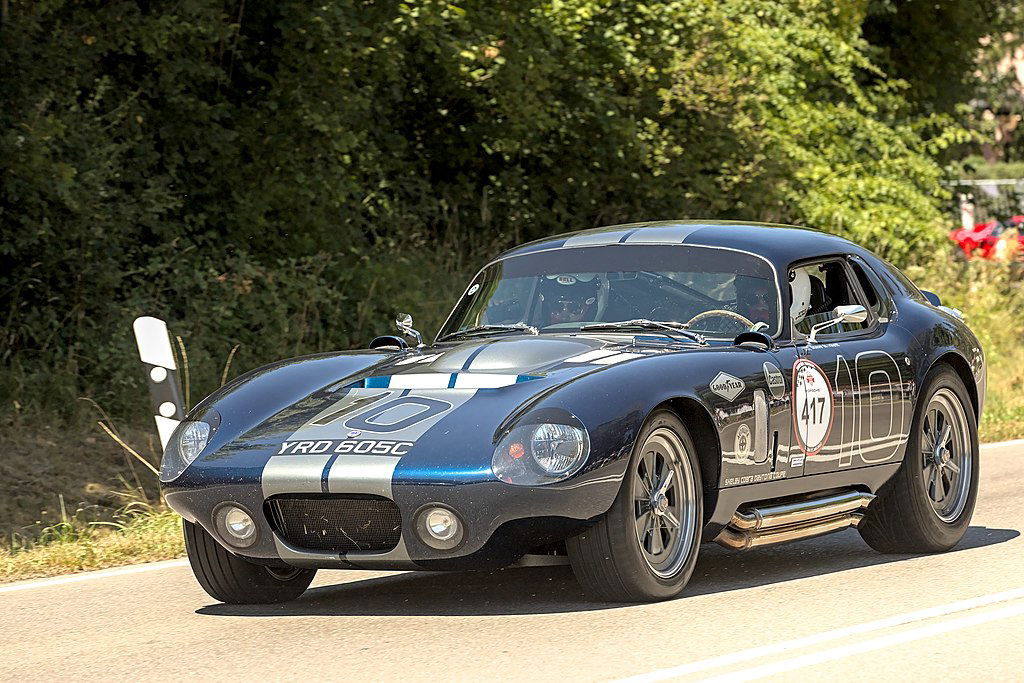 20 of the rarest cars - 1965 Shelby_Cobra_Daytona_Coupe at the Solitude_Revival_2022 Alexander Migl via Wikimedia.