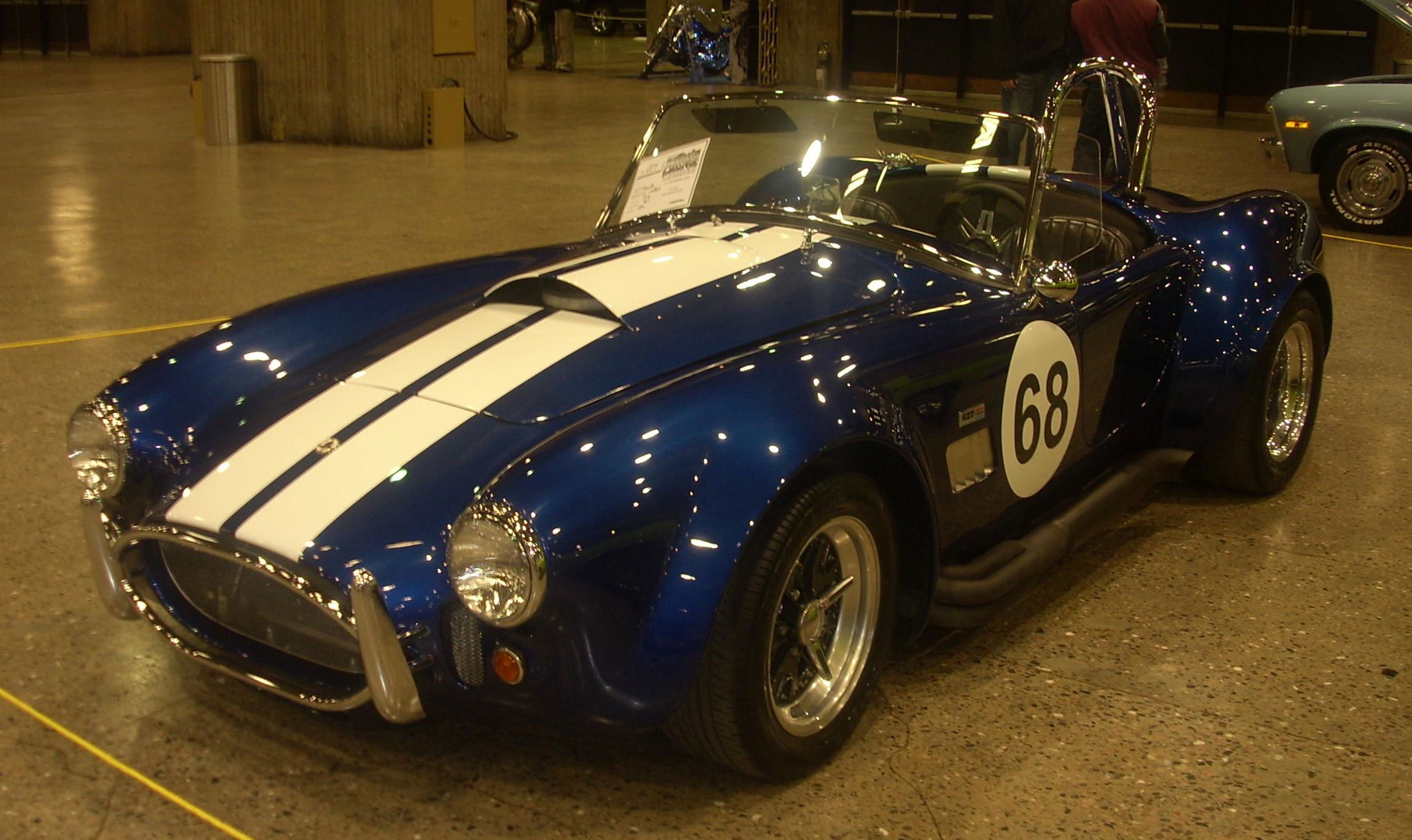 The world's most beautiful cars - AC_Shelby_Cobra Bull-Doser via Wikimedia.