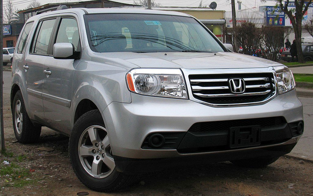 fastest selling tokunbo cars - Honda_Pilot_EX_2012 order_242 via Wikimedia.