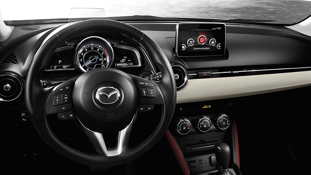 2017 Mazda CX-3 infotainment system.