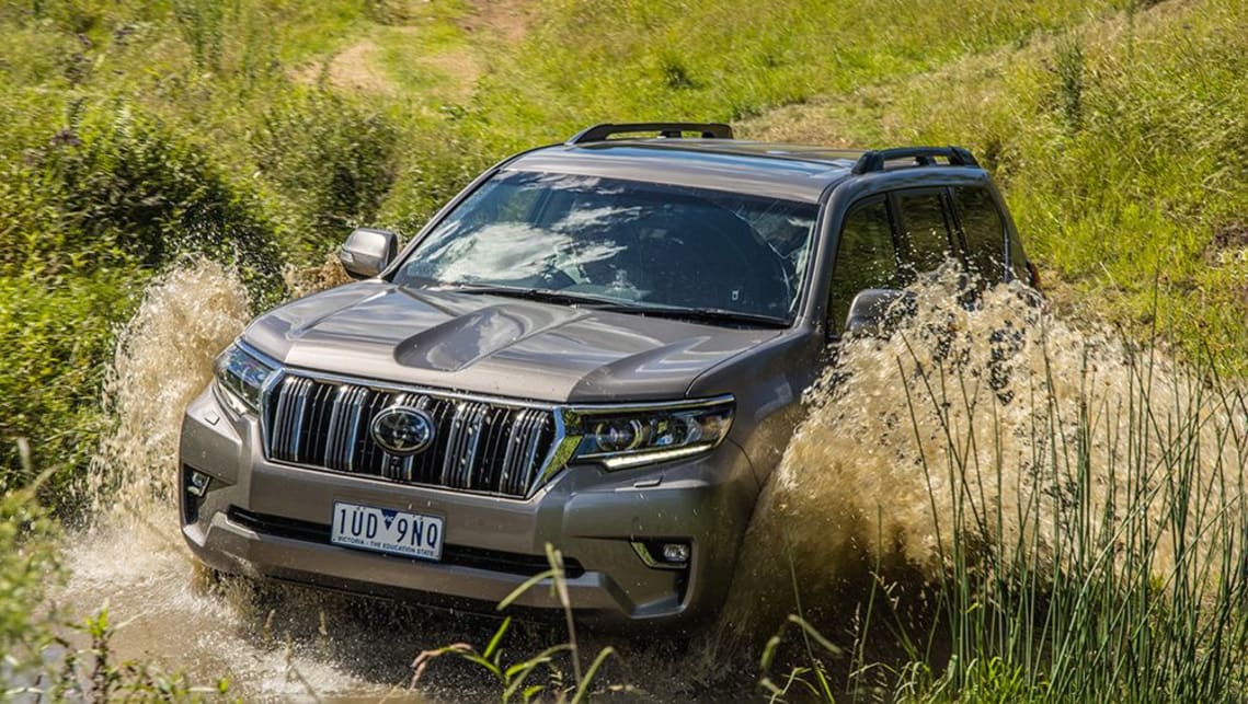 2022 Toyota Land Cruiser Prado off-road capability.