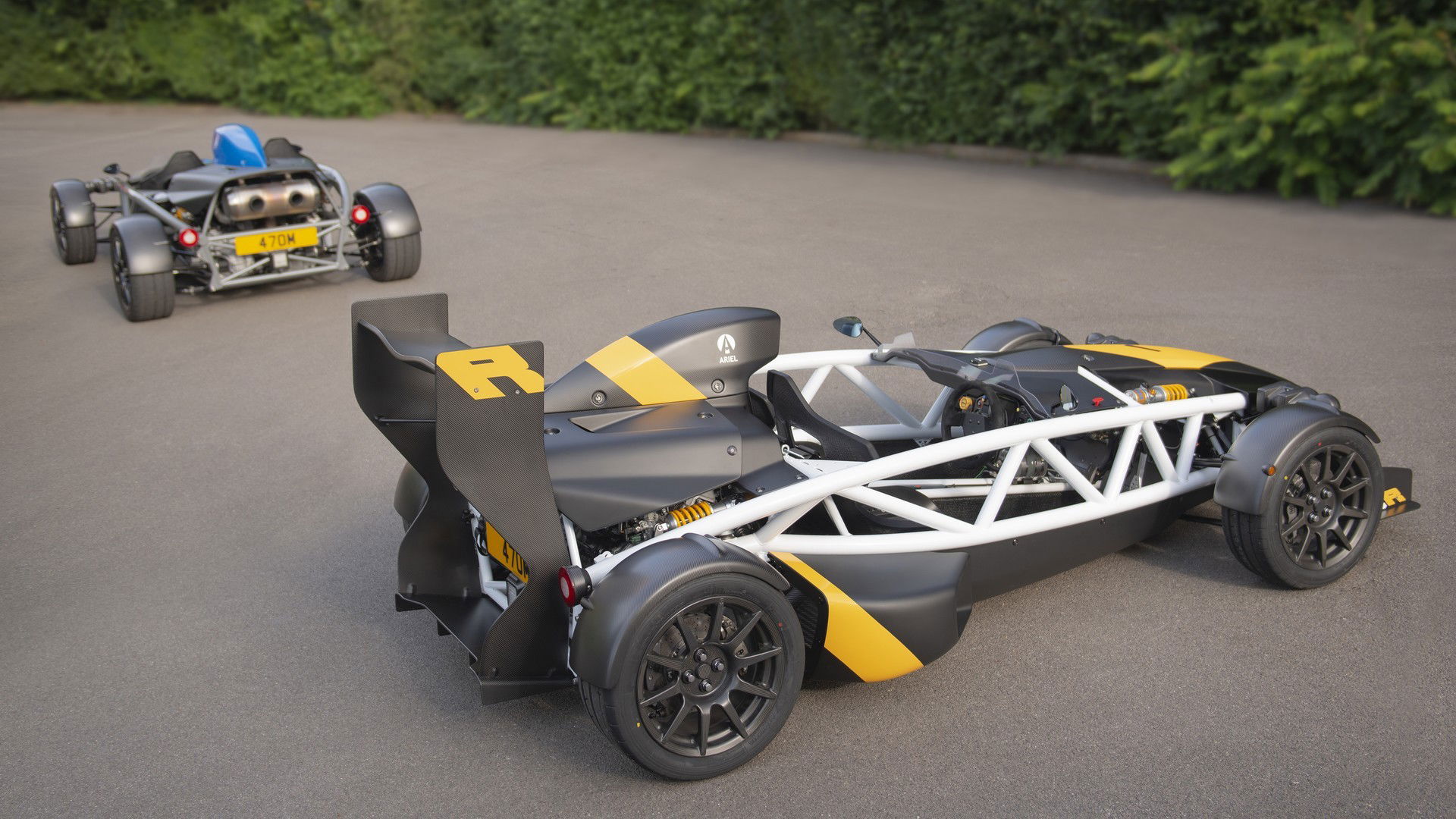 Ariel Atom 4R power-to-weight ratio.