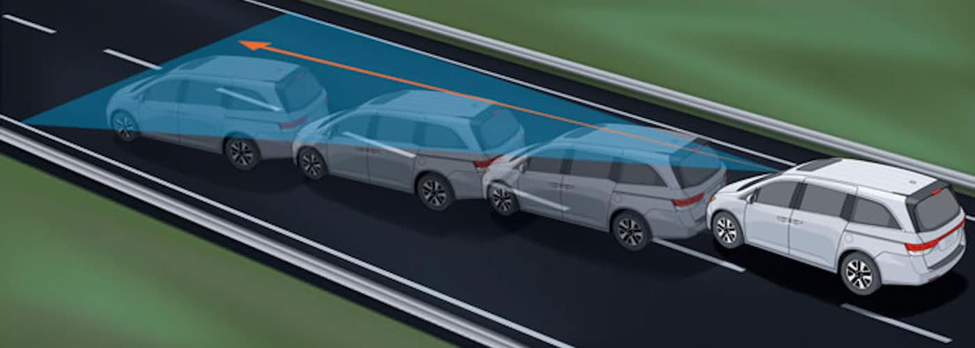 Honda Sensing lane departure warning via Valley Honda.