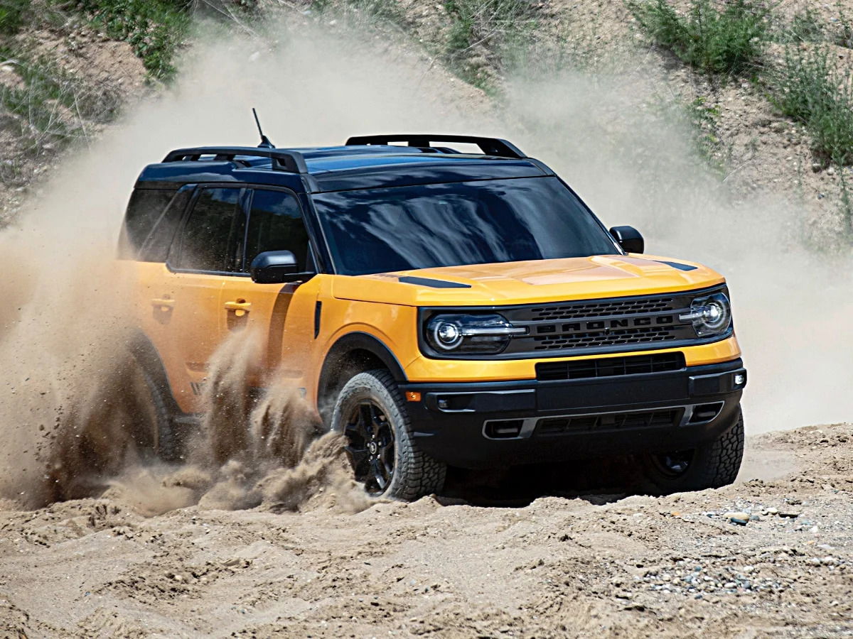 2021 Ford Bronco Sport performance / JD Power.