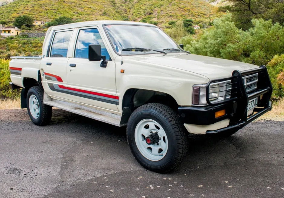 The unbreakable pickup truck - 1988 Toyota Hilux via Bring a Trailer.