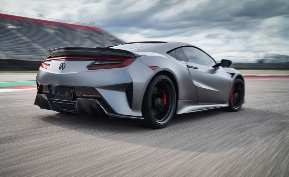 The 11 most powerful V6 engines - Acura NSX Sport Hybrid.